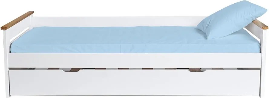 Biela rozkladacia posteľ Marckeric Lola, 90 × 190 cm