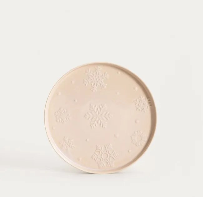 Dezertný tanier LUMROSE s vločkami 762741