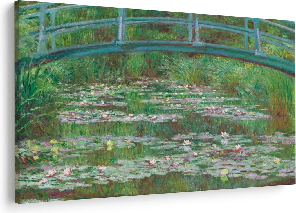 Obraz - Claude Monet, The Japanese Footbridge, reprodukcia (90x60 cm)