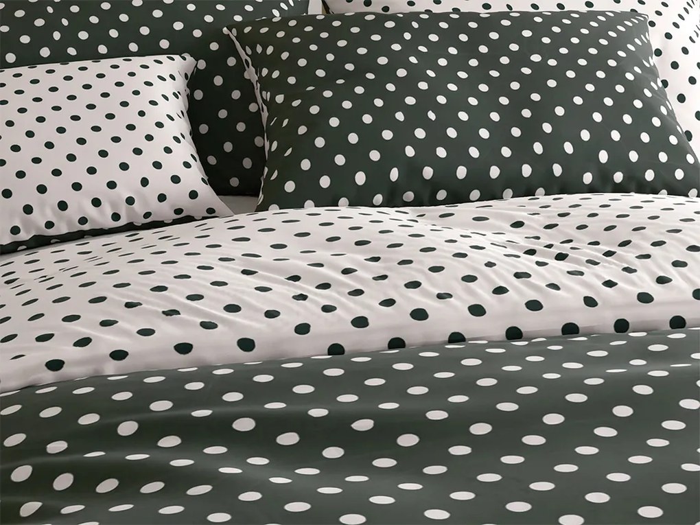 Bavlnené obliečky COLAM GREY sivá hotelové vrecko Rozmer obliečky: 70 x 90 cm | 140 x 200 cm