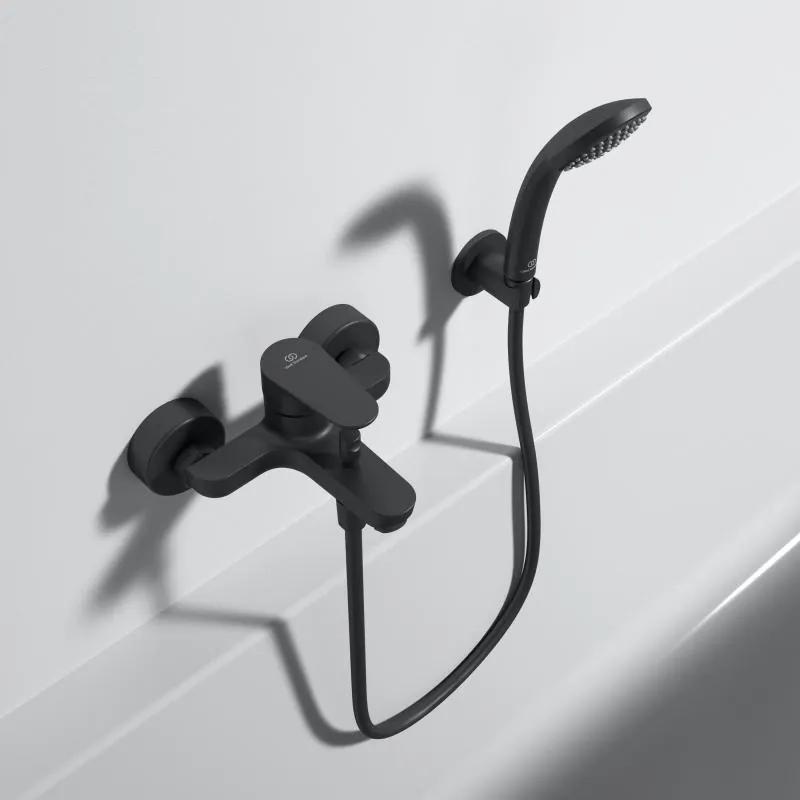 Ideal Standard IdealRain čierna ručná sprcha M1 B9402XG 3-polohová