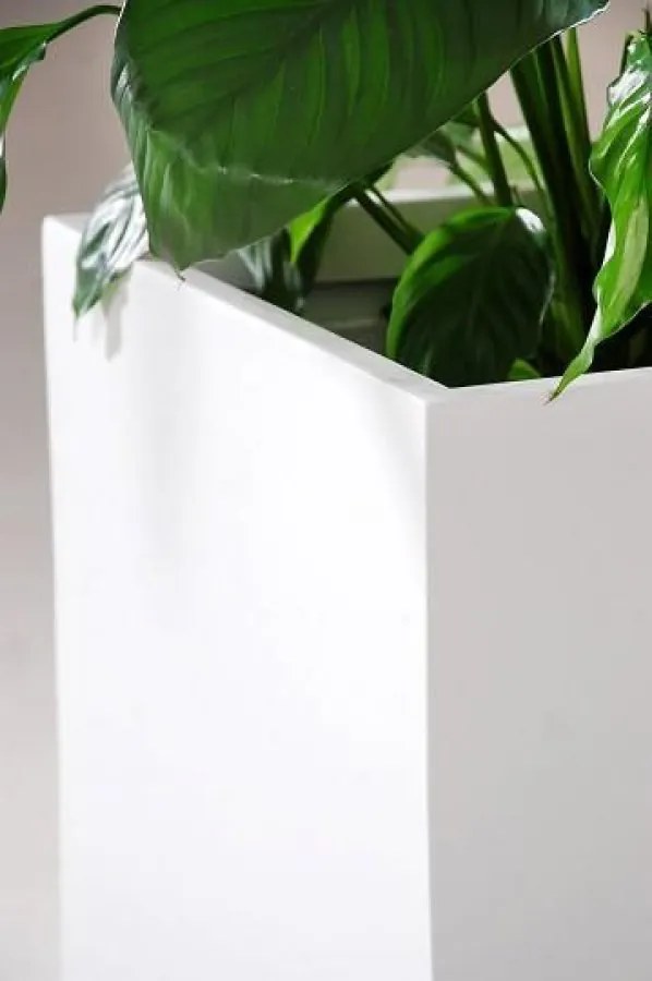 Hrantík MAXI, sklolaminát, šírka 80 cm, biely mat