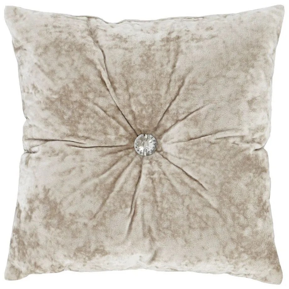 Dekoračný vankúš 45x45 cm Crushed Velvet Diamante – Catherine Lansfield