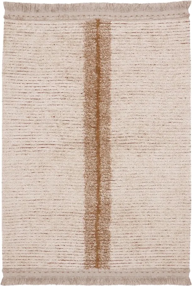 Bavlnený koberec v béžovo-tehlovej farbe 140x200 cm Duetto Toffee – Lorena Canals