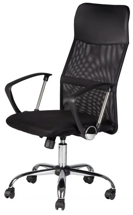 KANCELÁRSKA STOLIČKA FELIX II ČIERNA