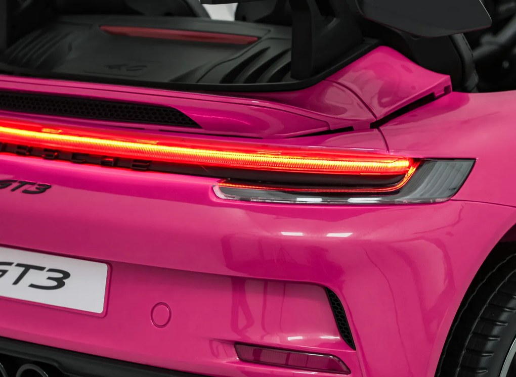 Ramiz Detské pretekárske auto Porsche 911 GT3 STRONG MP4 ružové