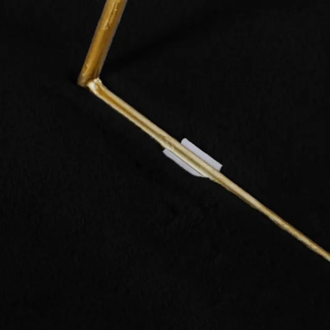 Protišmykový koberec RABBIT čierny