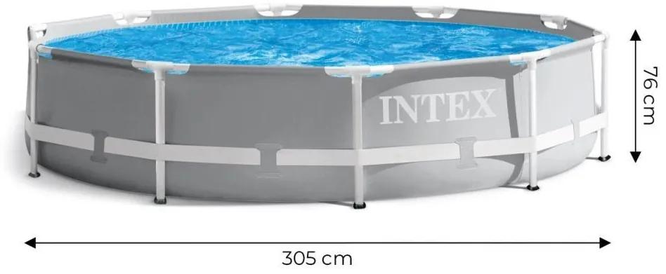 Kruhový záhradný bazén s filtračným čerpadlom 305 cm