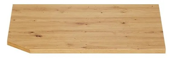 Pracovná doska Retroline, Dĺžka:: 225 cm, povrchová úprava: ľavý