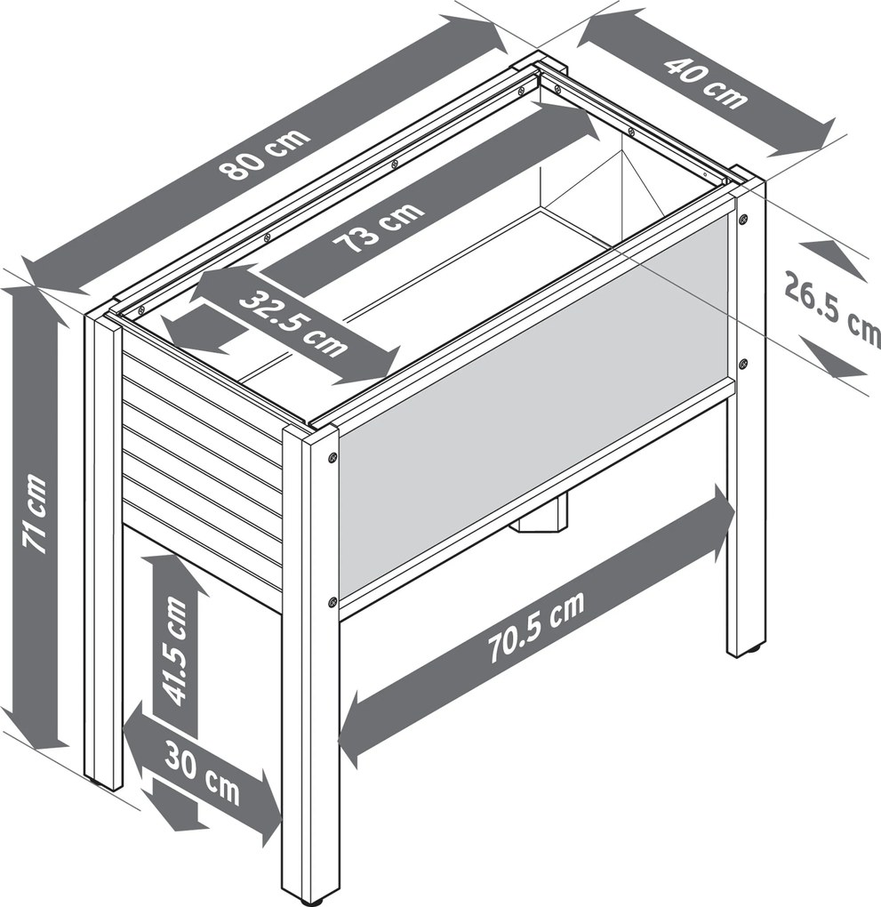 Detský vyvýšený záhon