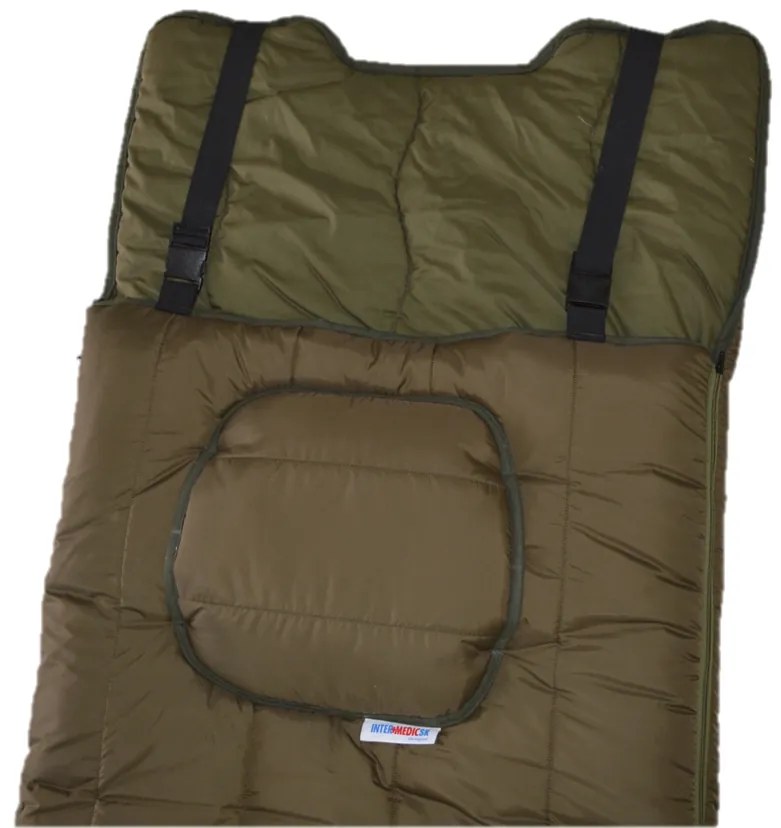 INTERMEDIC SK Spací vak Deluxe – ľahký letný spacák s bavlneným vnútrom