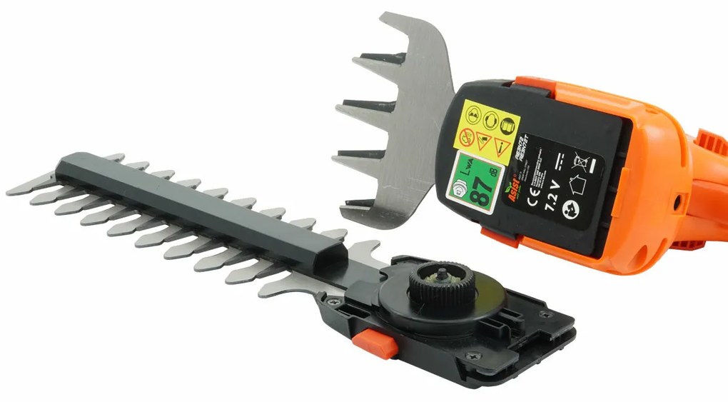 Asist Smart Garden AE3N72 aku nožnice s pevnou rukoväťou, 7,2 V Li-lon