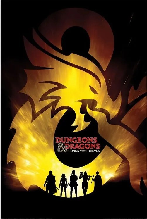 Plagát, Obraz - Dungeons & Dragons Movie - Ampersand Radiance, (61 x 91.5 cm)