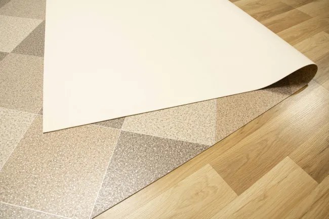 PVC podlaha Actual Plus Ice Diamond 7193 béžová / hnedá