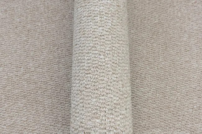 Metrážny koberec Brasil 5214 béžový / tmavobéžový