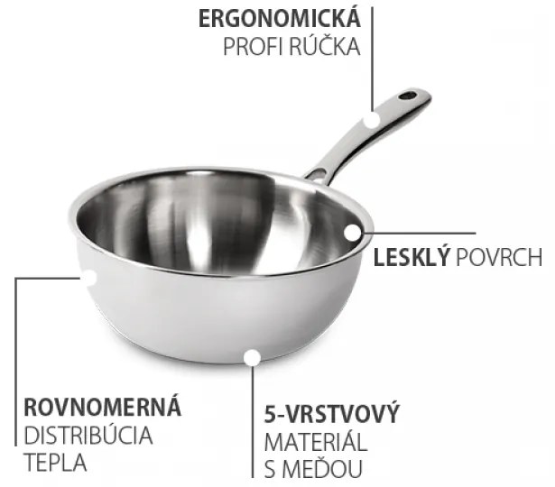 Lunasol - Panvica Orion Professional ø20 cm Platinum Lunasol (600261)