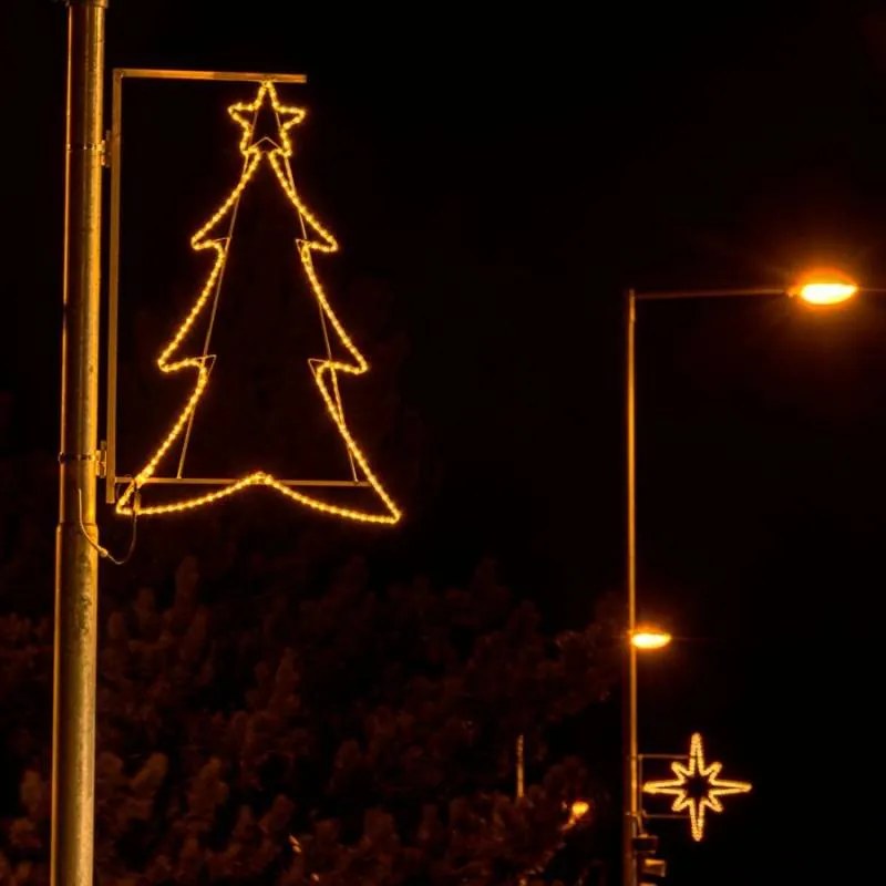 DECOLED LED hadice 1 m, žlutá, 30 diod, IP44 Easy Fix