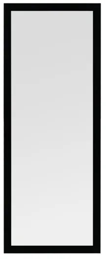 Nástenné zrkadlo CHEVAL 105x40 cm čierna