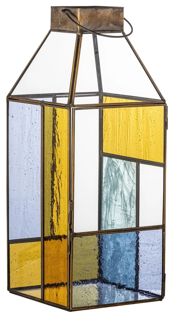 Bloomingville Lampáš Drew Colour Glass