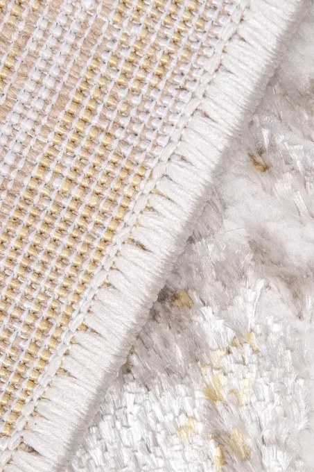 Koberec MIA C485A krémový / zlatý