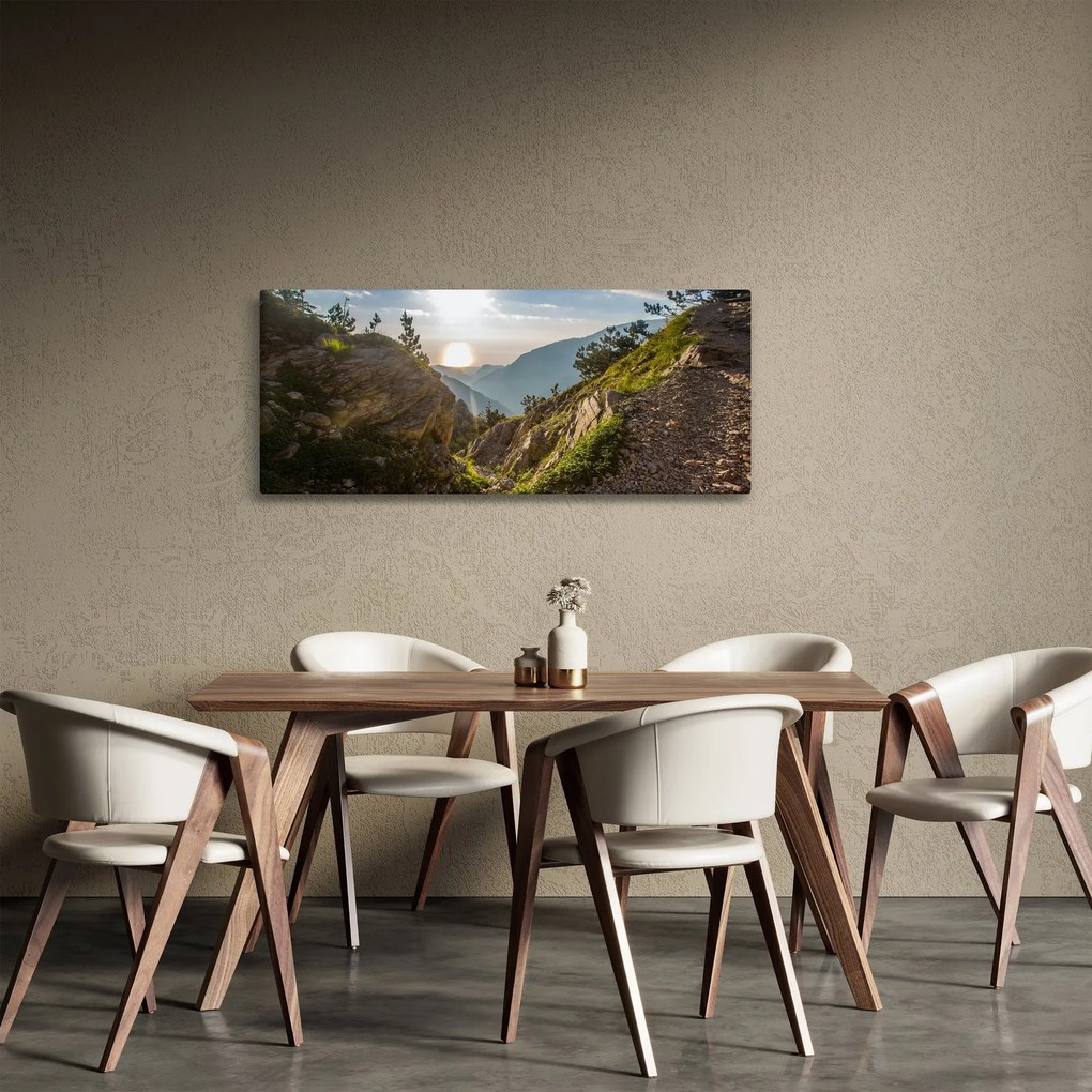 Obraz - Hora Olymp (120x50 cm)