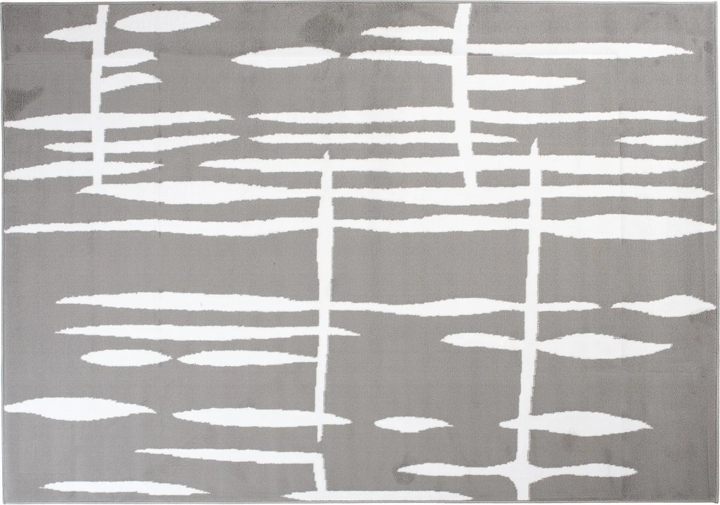 TA Koberec T967A SIVÁ LACNÁ PP CRM Rozmer: 140x200 cm