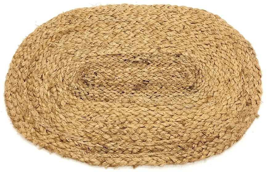 Prírodné jutové oválne prestieranie - 35 * 50 * 0,20cm