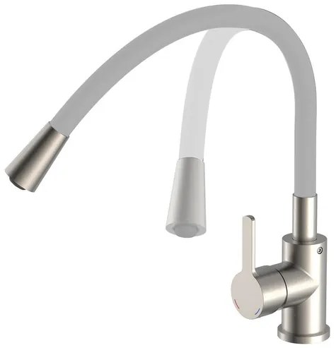 Eisl Kuchynská batéria Flexo, s funkciou Cold-Start (ušľachtilá oceľ/sivá) (100335792)