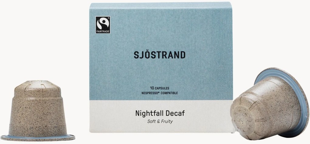 Kávové kapsuly Nightfall Decaf, 10 ks