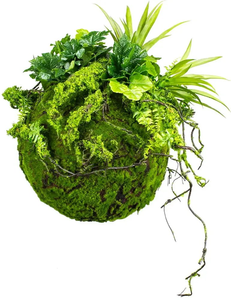 Artificial Moss Ball 2 35 cm
