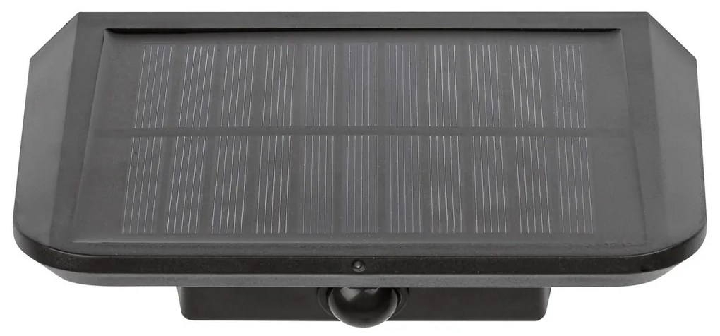 Rabalux 77005 vonkajšie nástenné solárne svietidlo Qesa, čierna