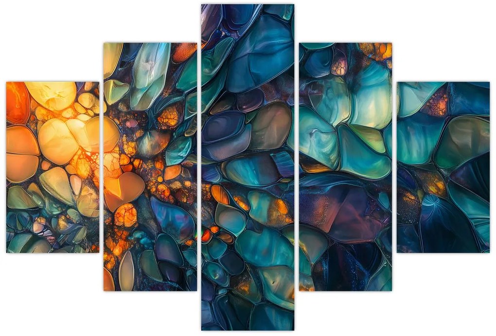 Obraz - Sklenená mozaika (150x105 cm)