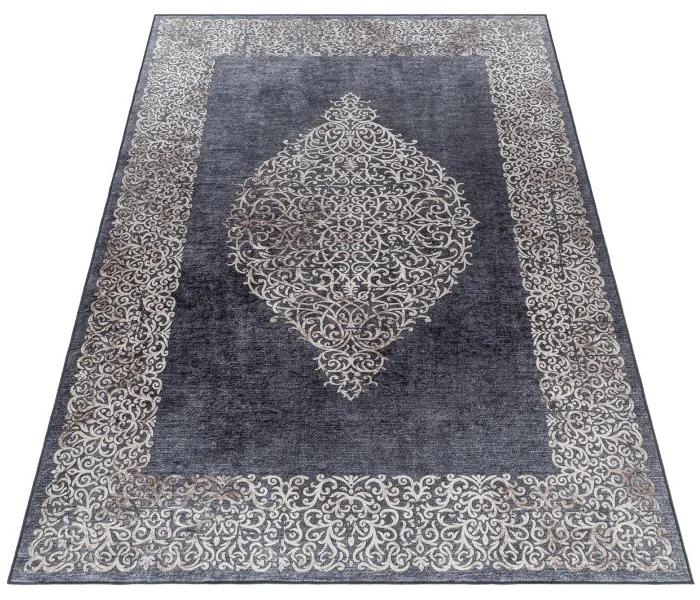 Ayyildiz Kusový koberec FIESTA 4303, Čierna Rozmer koberca: 200 x 290 cm
