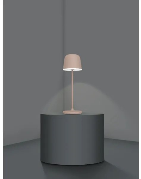 Eglo 900459 -LED Stmievateľná vonkajšia lampa MANNERA 2,2W/5V 1800mAh hnedá IP54