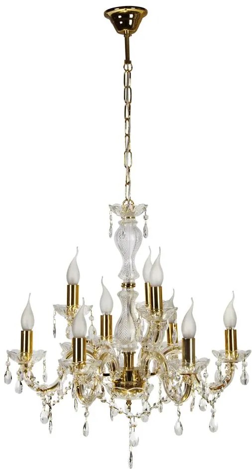 Candellux MARIA TERESA Luster 9X40W E14 Gold 39-95841