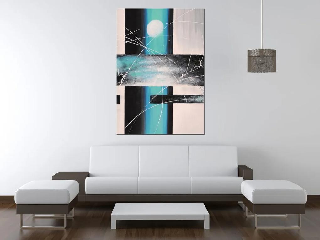 Gario Ručne maľovaný obraz Nebeské šialenstvo Rozmery: 120 x 80 cm