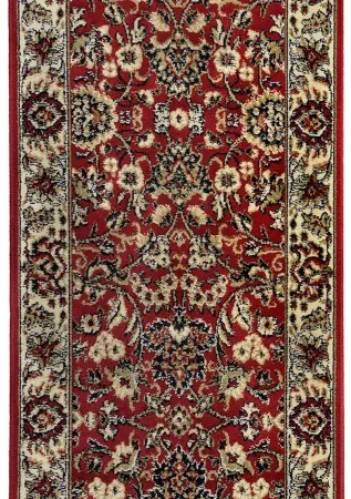 Koberce Breno Behúň PRACTICA 59/CVC, šíře role 66 cm, červená, viacfarebná