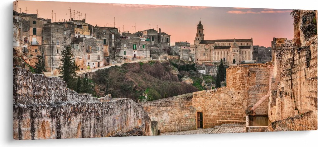 Obraz - Gravina in Puglia, Taliansko (120x50 cm)