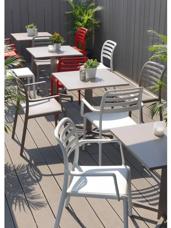 Stima Plastovástolička COSTA Vyberte odtieň ->: Bianco - Biela