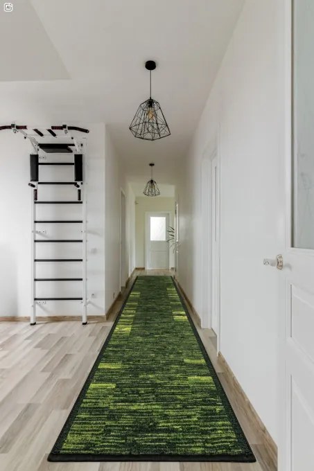 Protišmykový koberec / behúň  Adagio 12 zelený
