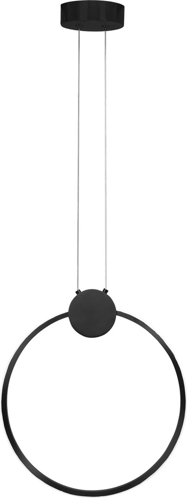 Toolight Toolight, LED stropné svietidlo 30 cm 13W 4000K APP1392-CP, čierna, OSW-00918