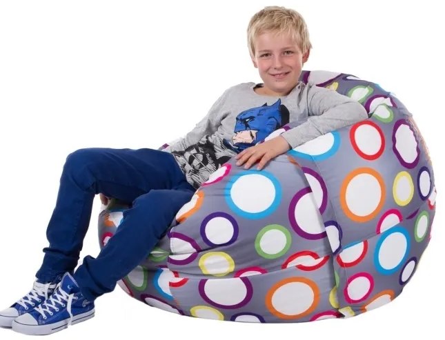 Sedací vak Biggy Mom XXL (sivá). Akcia -19%. Vlastná spoľahlivá doprava až k Vám domov. 1054589