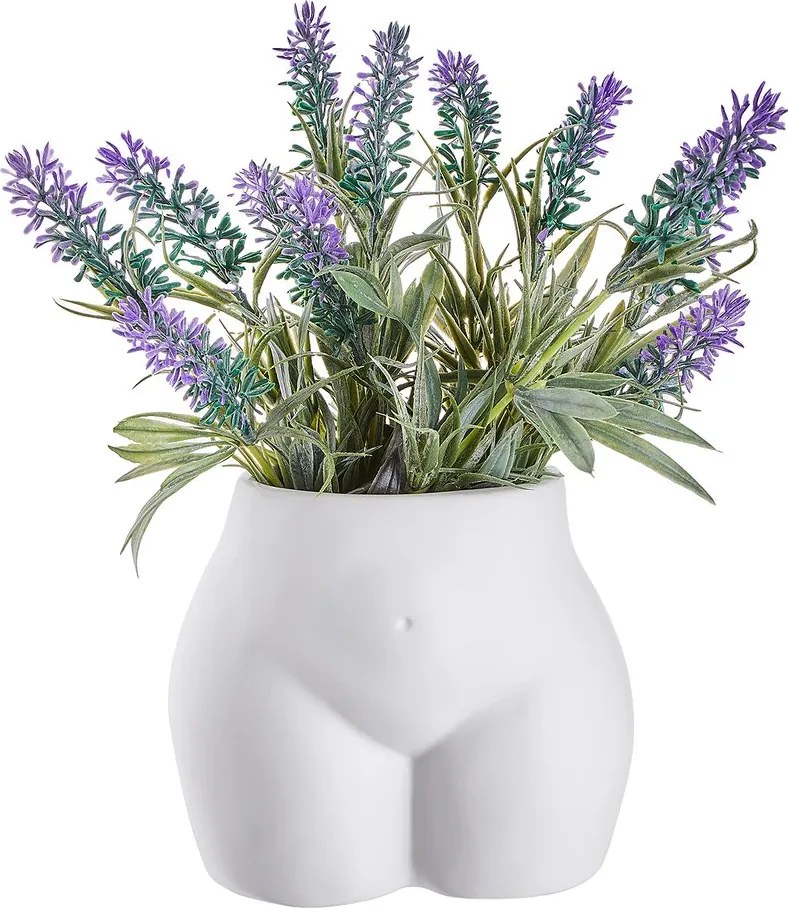 BOODY Váza/kvetináč 13 cm - biela