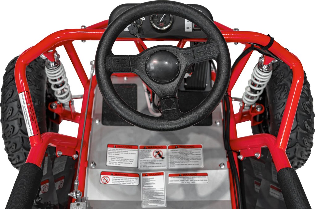 Ramiz MUD MONSTER Červené vozidlo