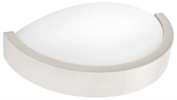 Nástenné svietidlo NATURAL SLIM 1xE27/60W/230V borovica/biela