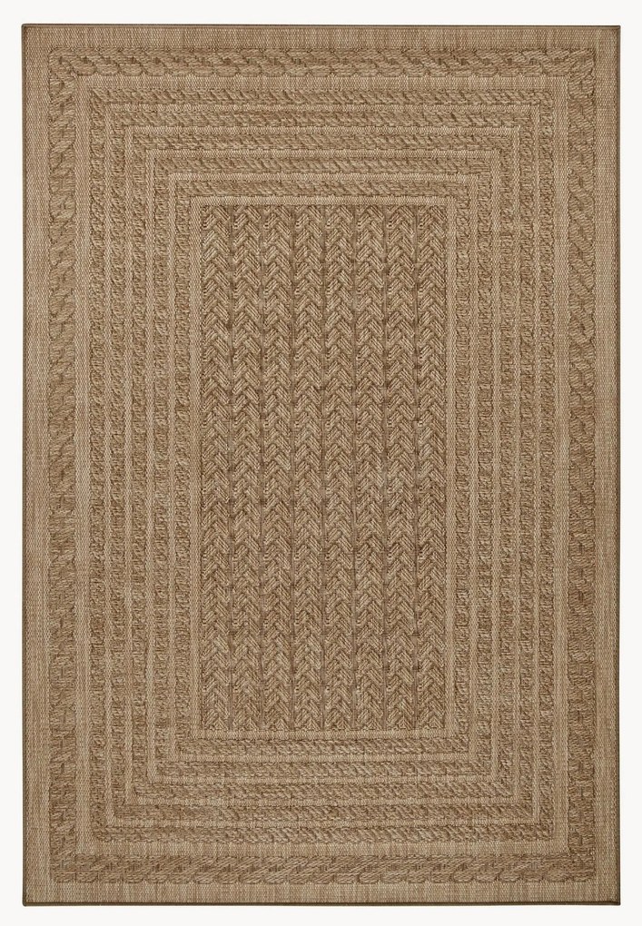 Koberec do interiéru/exteriéru v jutovom vzhľade Limonero