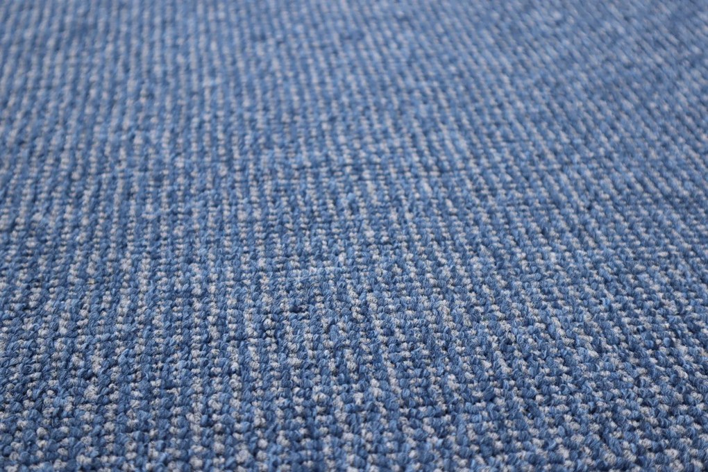 Betap, AKCIA: 165x400 cm Metrážny koberec Lion 81, šíře, modrá, ab (mriežka), chodba / predsieň