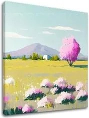 Krajinka na plátne Letná rozprávka