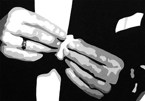 Ručne maľovaný POP Art obraz AL Bogard | rôzne rozmery
