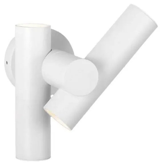 LED Vonkajšie nástenné bodové svietidlo 2xLED/3W/230V 4000K IP44 biela